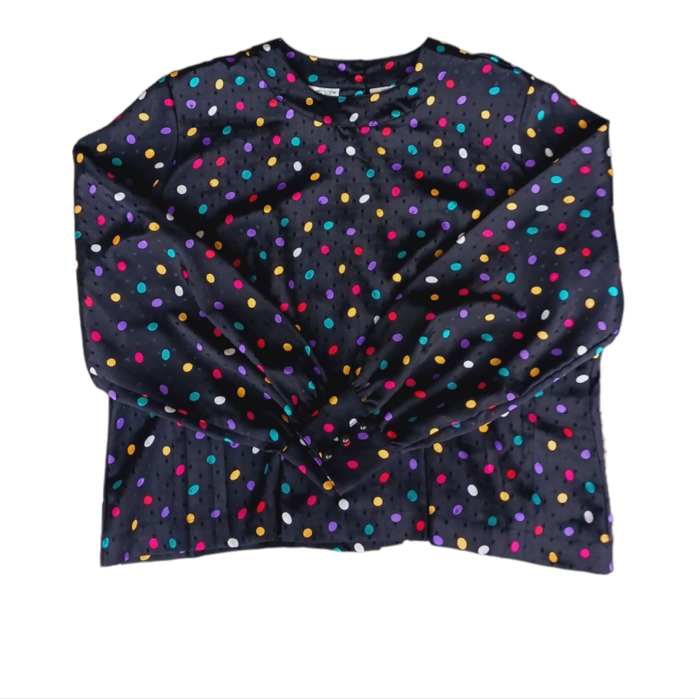 Vintage Polka-dot blouse